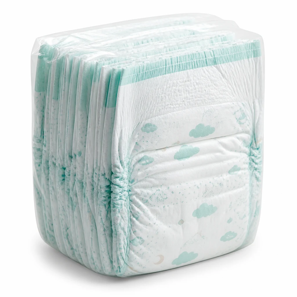 Molfix Natural Motion Diapers — Size 4, 64-count flexible diaper pack