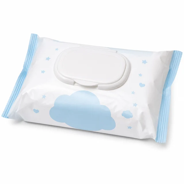 Pampers Sensitive Baby Wipes — 52 soft wipes with flip-top lid