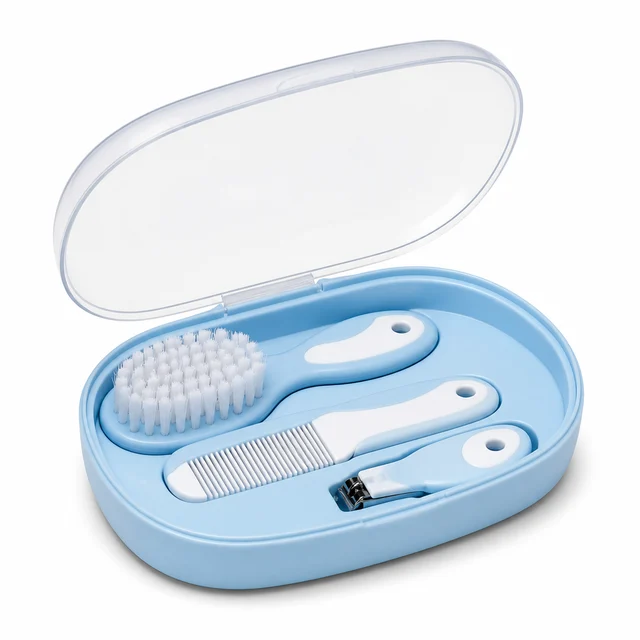 Mothercare Baby Grooming Set — essential brush, comb and nail-care kit