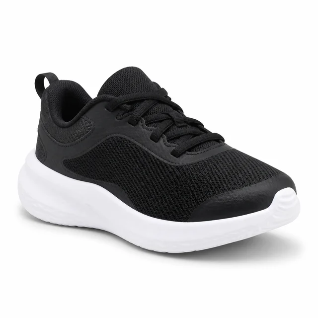 Nike Revolution 7 Little Kids Running Shoe — Black White