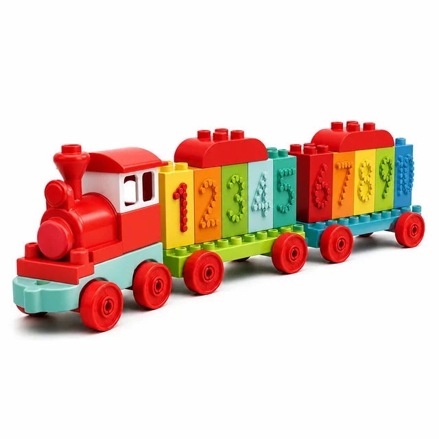 LEGO Duplo My First Number Train — numbered bricks for toddler building play
