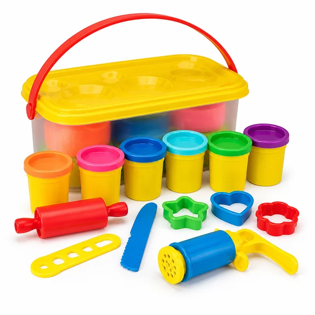 Hasbro Play-Doh Starter Set — four modelling compounds with tools