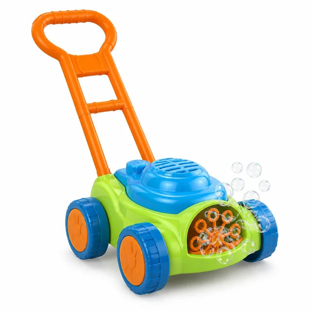 Fisher-Price Bubble Mower — push-along outdoor bubble play mower
