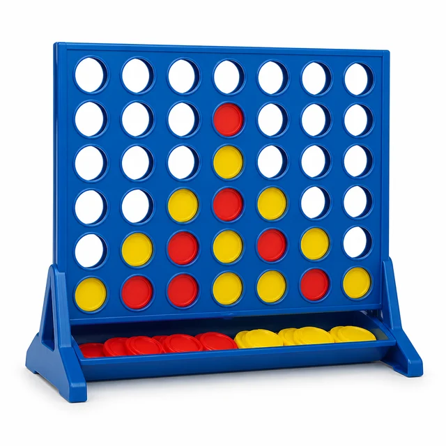 Hasbro Connect 4 Grid Game — four-in-a-row strategy game for families