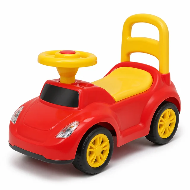Generic Toddler Push Car — foot-to-floor ride-on with parent handle