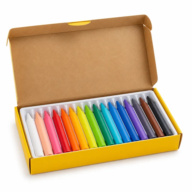 Crayola Wax Crayons 24-Count Box — 24 non-toxic colouring crayons