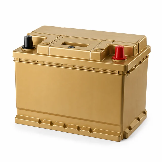 Enimax Gold DIN75 Sealed Car Battery — 12V 75Ah, 680 CCA