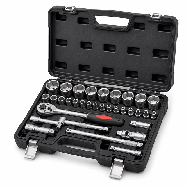Ingco HKTHP20321 32 Piece Socket Set — 1/2-inch drive sockets