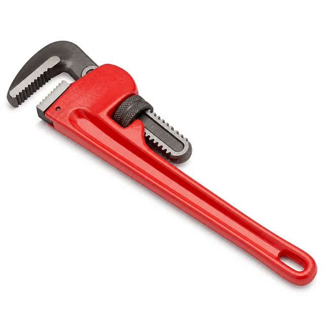 Ingco HPPW0110 Pipe Wrench 10 Inch — 10-inch steel wrench
